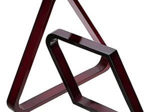 مثلث و لوزی بیلیارد چوبی - قهوه ای تیره