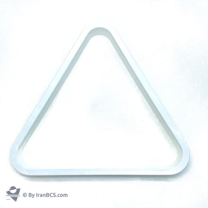 مثلث اسنوکر پلاستیکی سفید