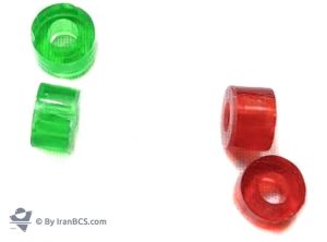 فرول بیلیارد پلاستیکی سبز و قرمز 